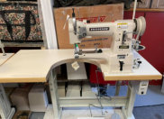 Bridgesew cylinder walking foot machine. Call 902 543 8593 or email info@bridgewatersewingcentre.com for more info